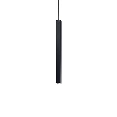 Piekarama lampa Ultrathin D040 kvadrāta Nero 194202 цена и информация | Люстры | 220.lv