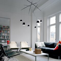 Iekarināma Lampa Fish Sp6 Nero 196992 цена и информация | Люстры | 220.lv