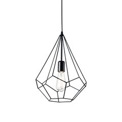 Iekarināma Lampa Ampolla-3 Sp1 Nero 148175 cena un informācija | Piekaramās lampas | 220.lv