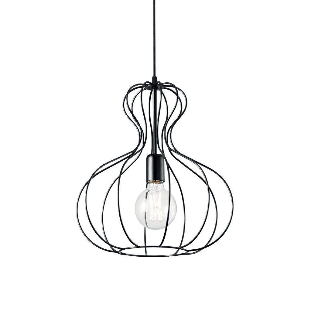 Iekarināma Lampa Ampolla-1 Sp1 Nero 148502 cena un informācija | Lustras | 220.lv