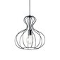 Iekarināma Lampa Ampolla-1 Sp1 Nero 148502 cena un informācija | Lustras | 220.lv