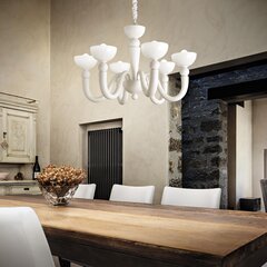 Iekarināma Lampa Bon Bon Sp8 Bianco 94007 cena un informācija | Lustras | 220.lv