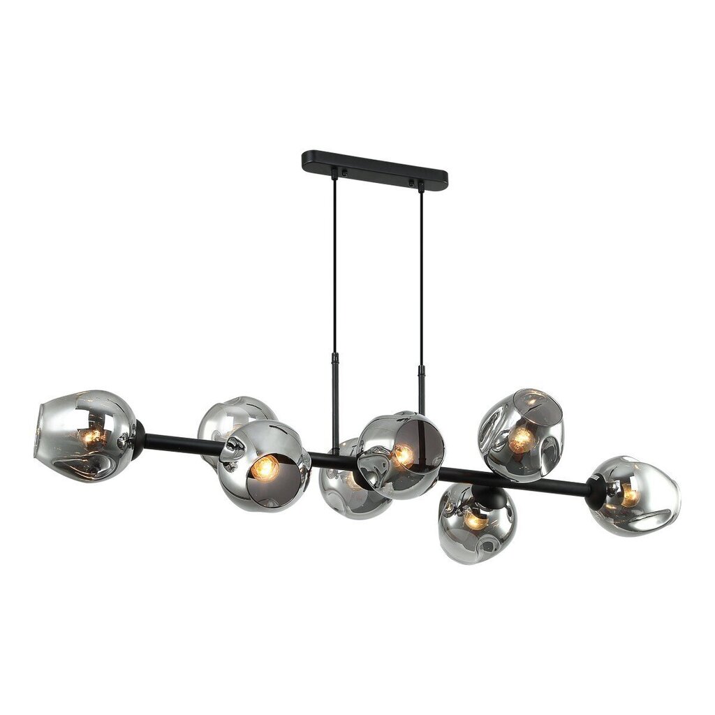 Iekarināma lampa PND-30843-8 BK + SG cena un informācija | Piekaramās lampas | 220.lv