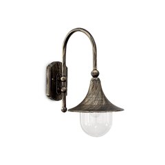 Настенный светильник Cima Ap1 Nero Antico 24134 цена и информация | Уличное освещение | 220.lv