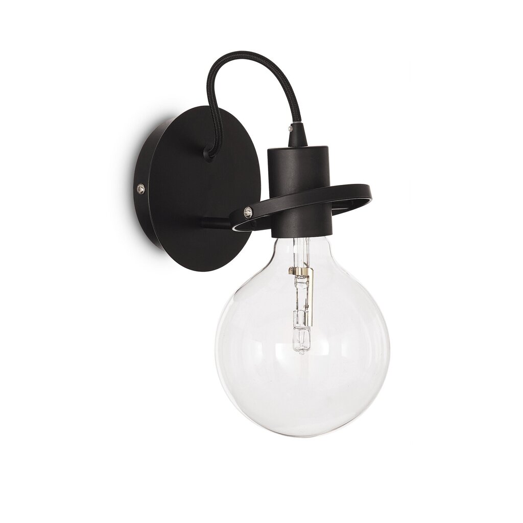 Sienas Lampa Radio Ap1 Nero 119502 cena un informācija | Sienas lampas | 220.lv