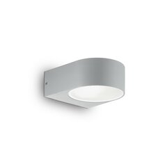 Sienas Lampa Iko Ap1 Grigio 92218 cena un informācija | Āra apgaismojums | 220.lv