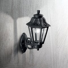 Sienas Lampa Anna Ap1 liela Nero 101491 цена и информация | Уличное освещение | 220.lv