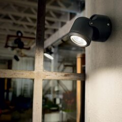 Sienas Lampa Xeno Ap1 Nero 129464 cena un informācija | Āra apgaismojums | 220.lv