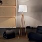 Grīdas lampa York Pt1 Wood 89805 cena un informācija | Stāvlampas | 220.lv