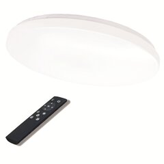 Apaļa lupīna 48W LED lampa ar bezvadu gaismas spilgtuma un gaismas spektra regulāciju цена и информация | Потолочные светильники | 220.lv