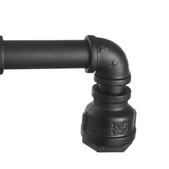 Lampa Plumber Pl5 Nero 136707 cena un informācija | Griestu lampas | 220.lv