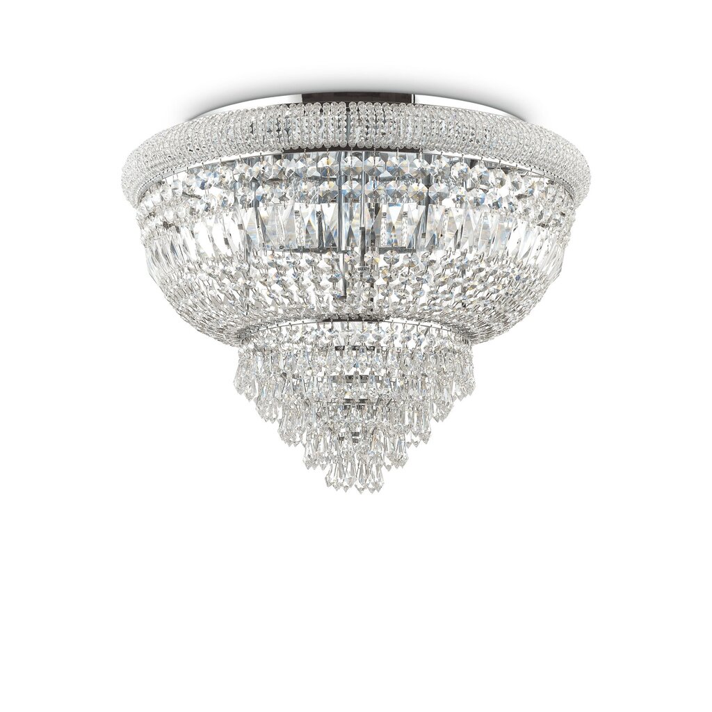Griestu lampa Dubai Pl24 hroma 243566 cena un informācija | Griestu lampas | 220.lv