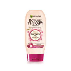 Matu kondicionieris ar rīcineļļu un mandeļu eļļu Garnier Botanic Therapy (Fortifying Balm-Conditioner) 200 ml cena un informācija | Matu kondicionieri, balzāmi | 220.lv