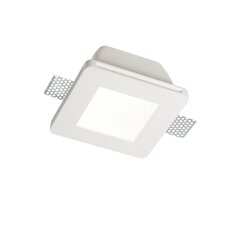 Pārsegta Lampa Samba Kvadrāta D77 150116 cena un informācija | Iebūvējamās lampas, LED paneļi | 220.lv