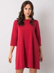 женское бордовое платье с кружевом jamelia rue paris цена и информация | Платья | 220.lv