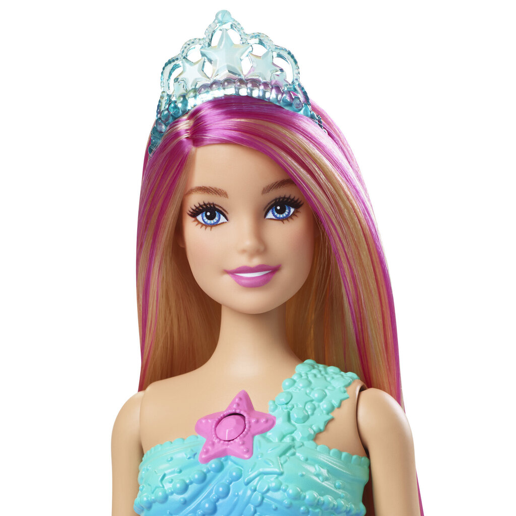Lelle Barbie nāriņa ar spīdīgu asti cena un informācija | Rotaļlietas meitenēm | 220.lv