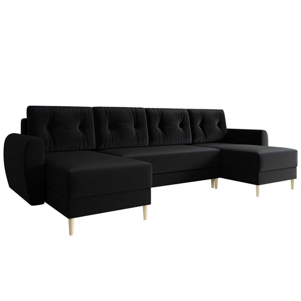 Stūra dīvāns-gulta Palermo U цена и информация | Stūra dīvāni | 220.lv