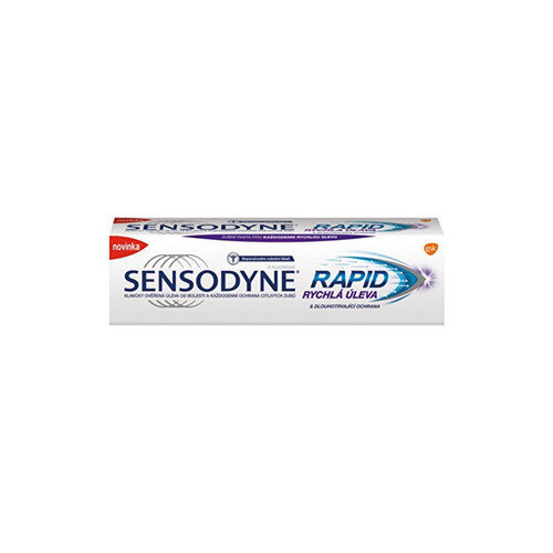 Zobu pasta jutīgiem zobiem Sensodyne Rapid Relief Rapid 75 ml cena un informācija | Zobu pastas, birstes | 220.lv