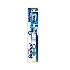 Signal Medium hard toothbrush White System medium цена и информация | Зубные щетки, пасты | 220.lv