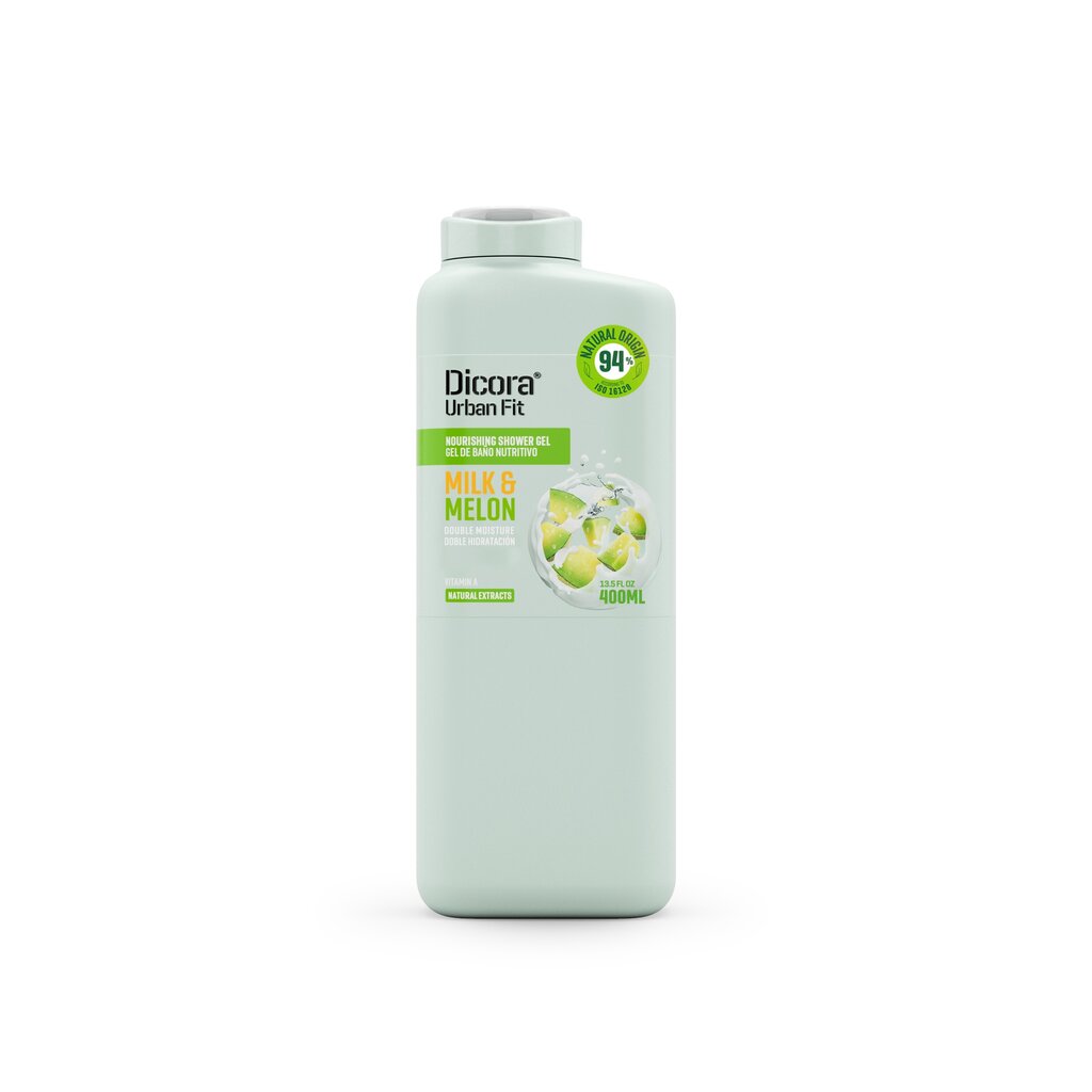 Dušas želeja ar A vitamīnu Dicora Milk & Watermelon (Shower Gel) 400 ml cena un informācija | Dušas želejas, eļļas | 220.lv