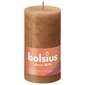 Bolsius cilindriskas sveces Shine, 6 gab., 130x68 mm, brūnas цена и информация | Sveces un svečturi | 220.lv