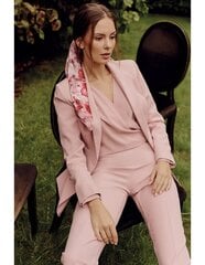 K036 Пиджак на одной пуговице - грязно-розовый цена и информация | Женские пиджаки | 220.lv