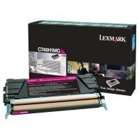 Toner Lexmark magenta | return | 10000pgs | C748 цена и информация | Kārtridži lāzerprinteriem | 220.lv