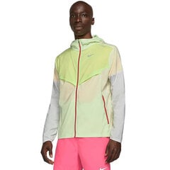 Куртка спортивная мужская Nike NK Repel UV Windrinner JKT M CZ9070 303, желтая цена и информация | Мужская спортивная одежда | 220.lv