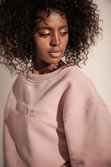 Sieviešu džemperis bez kapuces, gaiši rozā cena un informācija | Jakas sievietēm | 220.lv
