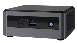 Intel NUC NUC10i7FNHN UCFF i7-10710U 1.1 GHz, Windows 10, 64-bit цена и информация | Стационарные компьютеры | 220.lv