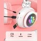 Bezvadu RGB austiņas ar LED kaķu ausīm, JST-28 cena un informācija | Austiņas | 220.lv