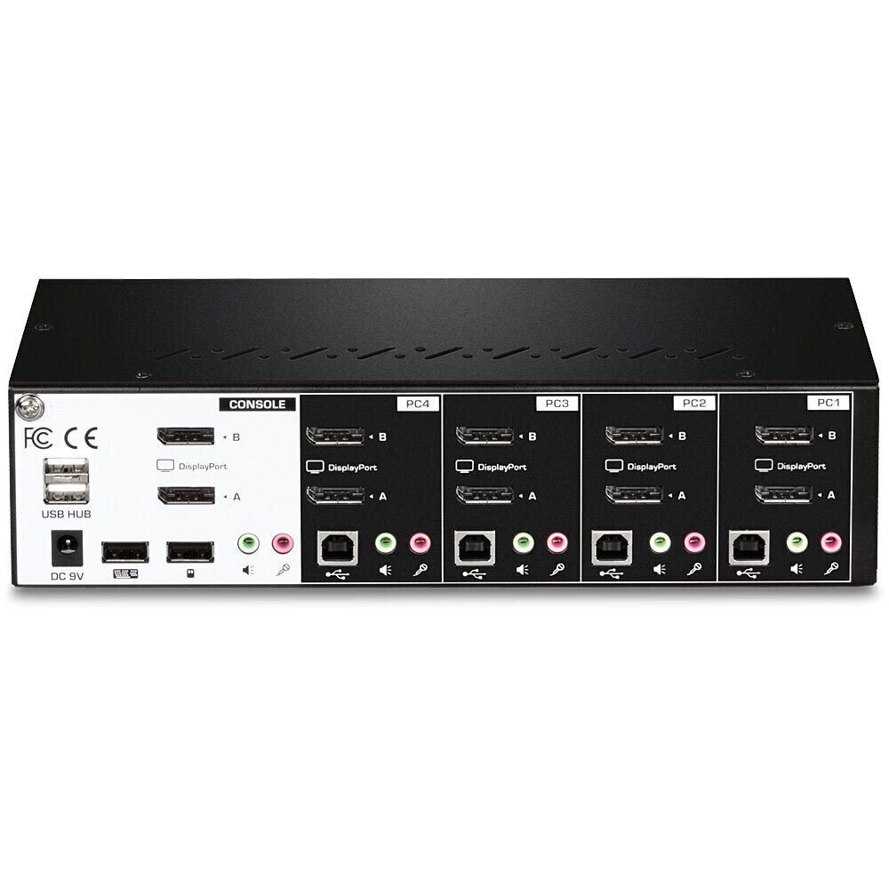 Koncentrators Trendnet TK-440DP DKVM-4U, KVM / audio / USB slēdzis цена и информация | Adapteri un USB centrmezgli | 220.lv