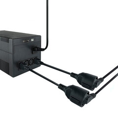 Cablu Alimentare C14 la Shuko NANOCABLE 10.22.0901, 25 cm cena un informācija | Adapteri un USB centrmezgli | 220.lv