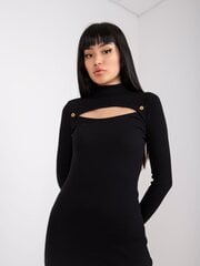 Женское черное повседневное платье Lolanda 292151557 цена и информация | Платья | 220.lv