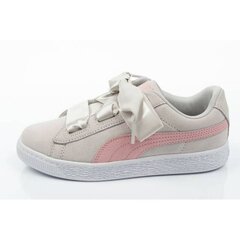 Bērnu sporta apavi Puma Suede Heart Circles Jr 370569 01 cena un informācija | Sporta apavi bērniem | 220.lv