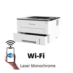 Pantum P3010DW принтер Wi-Fi лазерный черно-белый цена и информация | Принтеры | 220.lv