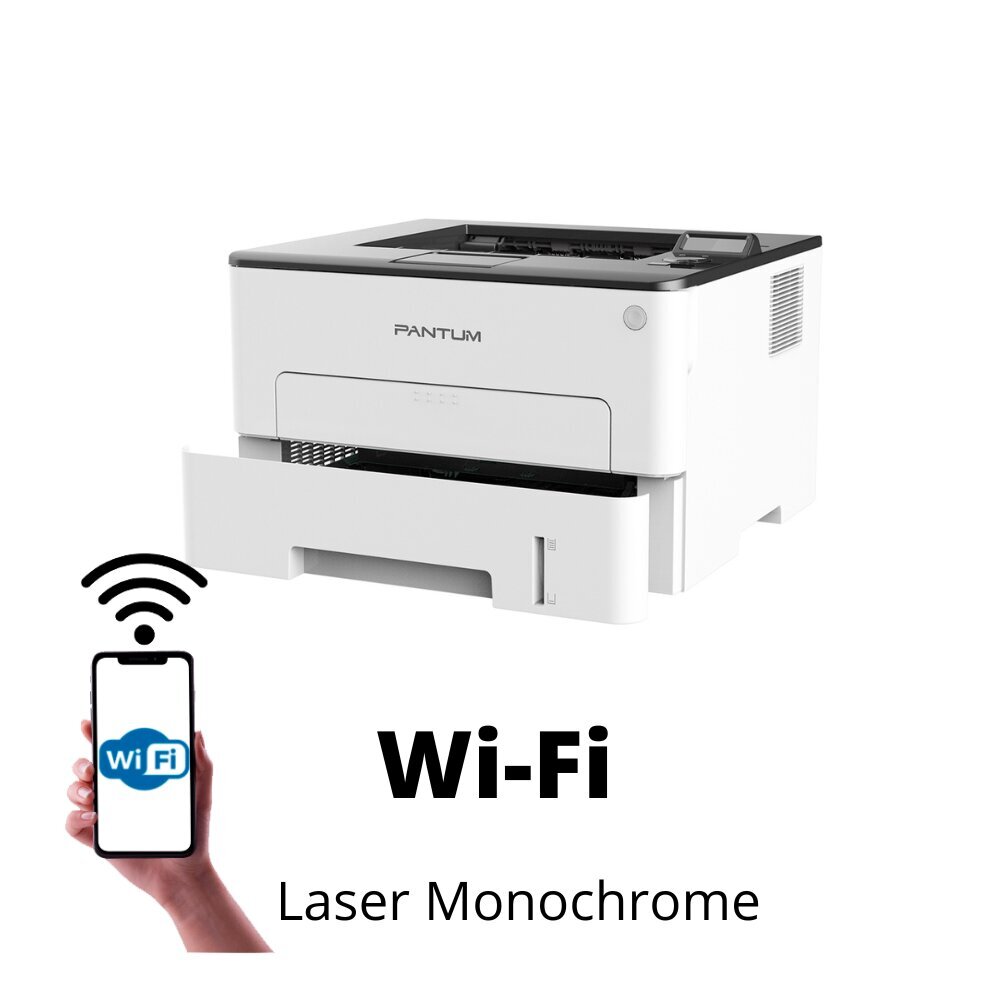 Pantum P3010DW printer Wi-Fi Laser Monochrome цена и информация | Printeri un daudzfunkcionālās ierīces | 220.lv