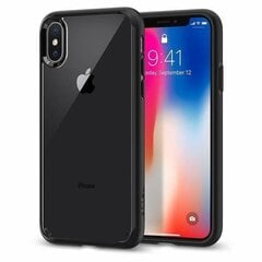 Чехол Spigen 057CS22129 для iPhone X, черный цена и информация | Чехлы для телефонов | 220.lv