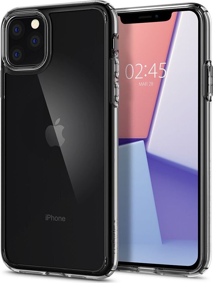 Spigen 077CS27233, piemērots iPhone 11 Pro, caurspīdīgs cena un informācija | Telefonu vāciņi, maciņi | 220.lv