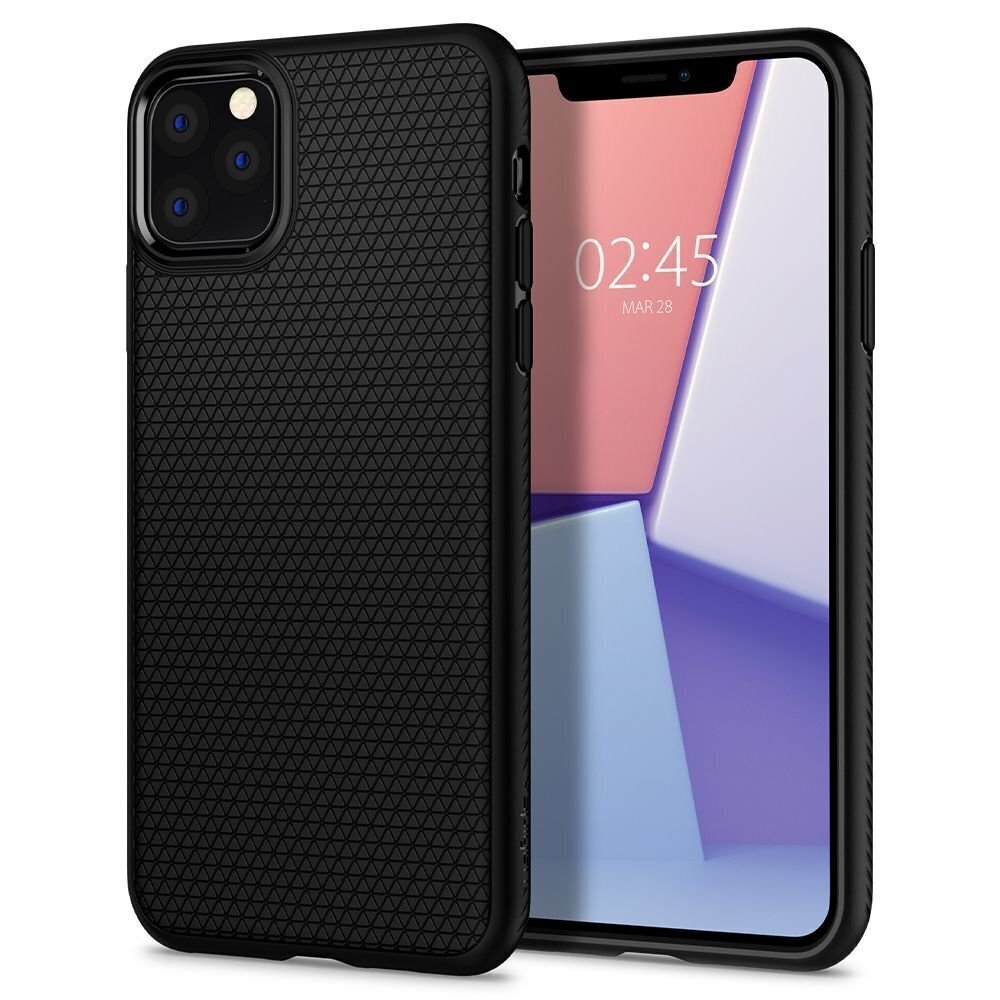 Spigen 075CS27134, piemērots iPhone 11 Pro Max, melns цена и информация | Telefonu vāciņi, maciņi | 220.lv