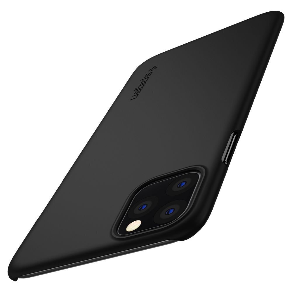 Spigen 076CS27178, piemērots iPhone 11, melns cena un informācija | Telefonu vāciņi, maciņi | 220.lv