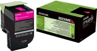 Lexmark 80C2XME (802XM) Toner cartridge, цена и информация | Картриджи для лазерных принтеров | 220.lv