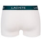 Apakšbikses vīriešiem Lacoste Boxer Briefs M 5H3389 001, 3 gab. cena un informācija | Vīriešu apakšbikses | 220.lv