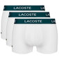 Apakšbikses vīriešiem Lacoste Boxer Briefs M 5H3389 001, 3 gab. cena un informācija | Vīriešu apakšbikses | 220.lv