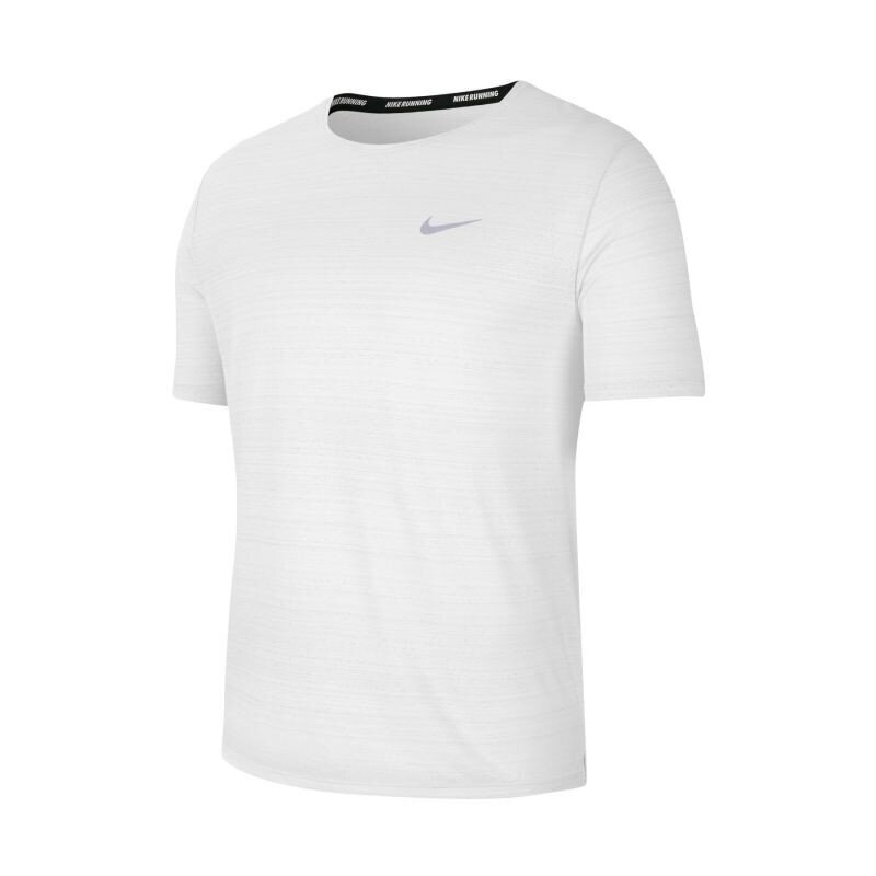 T-krekls vīriešiem Nike Dri Fit Miler M CU5992100, balts cena un informācija | Vīriešu T-krekli | 220.lv