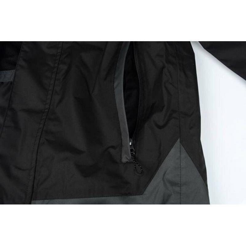 Jaka vīriešiem Regatta Cntrst Shell Jacket M TRW504, melna cena un informācija | Vīriešu virsjakas | 220.lv