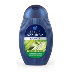 Felce Azzurra dušas želeja un šampūns vīriešiem Power Sport, 250 ml цена и информация | Масла, гели для душа | 220.lv