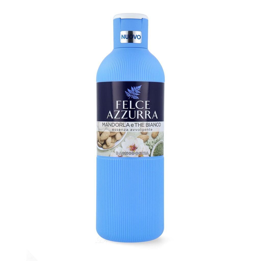 Felce Azzurra dušas želeja Almond and white tea, 650 ml cena un informācija | Dušas želejas, eļļas | 220.lv