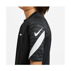 Футболка детская Nike Dri Fit Strike 21 Junior CW5847010, черная цена и информация | Рубашки для мальчиков | 220.lv
