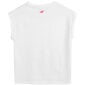 T-krekls meitenēm 4F Jr HJL21 JTSD009 10S, balts cena un informācija | Krekli, bodiji, blūzes meitenēm | 220.lv